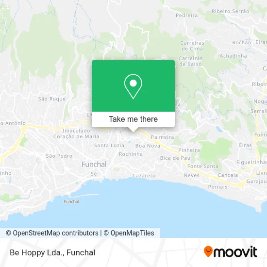 Be Hoppy Lda. map