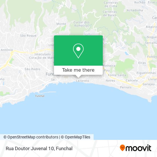 Rua Doutor Juvenal 10 map