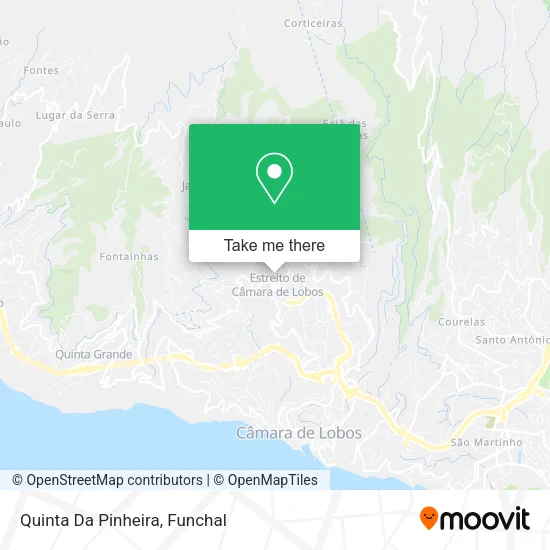 Quinta Da Pinheira map