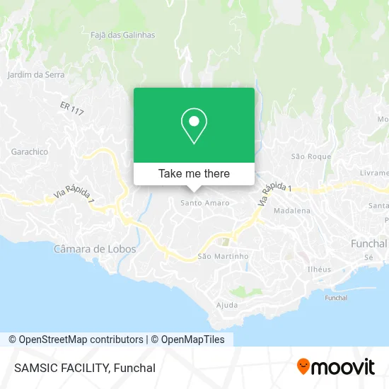 SAMSIC FACILITY map