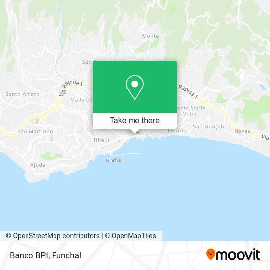 Banco BPI map