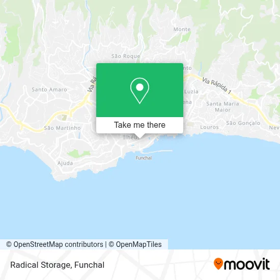 Radical Storage map