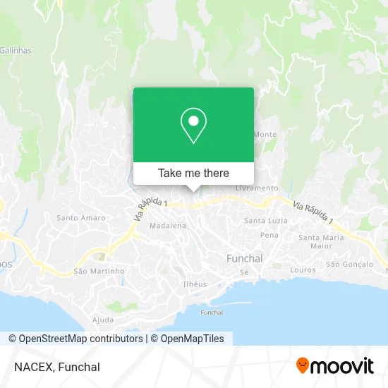 NACEX map