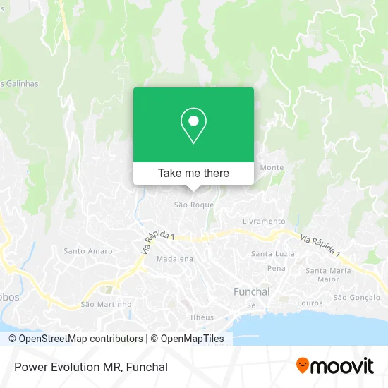 Power Evolution MR map