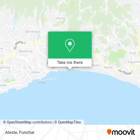 Aleste map