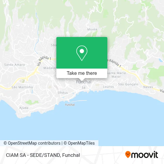 CIAM SA - SEDE/STAND map
