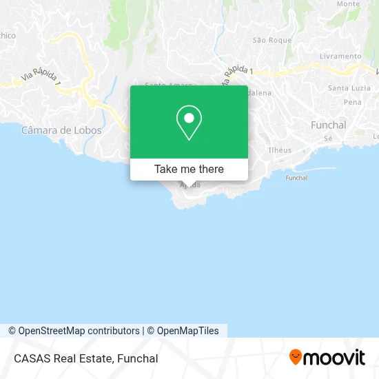 CASAS Real Estate map