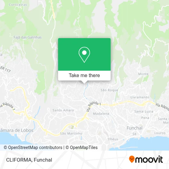 CLIFORMA map