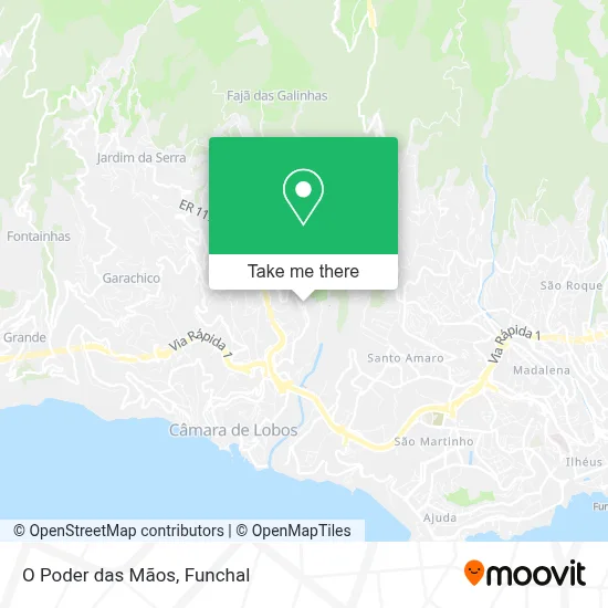 O Poder das Mãos map