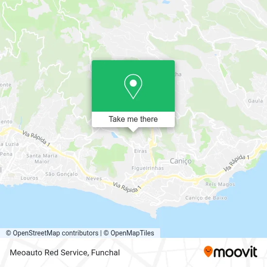 Meoauto Red Service map