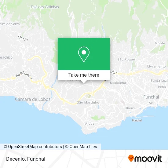 Decenio map