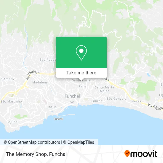 The Memory Shop map