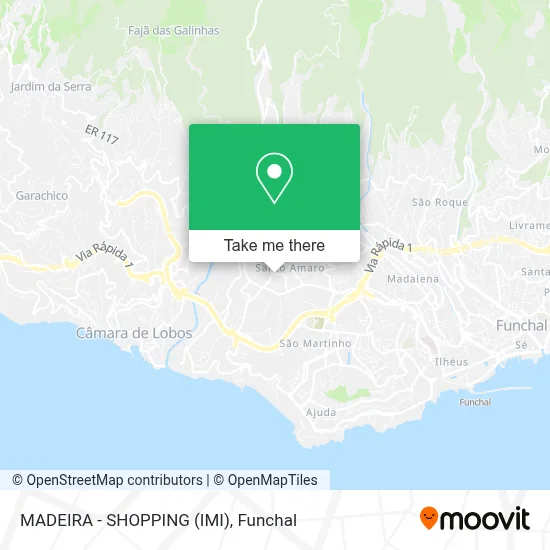 MADEIRA - SHOPPING (IMI) map
