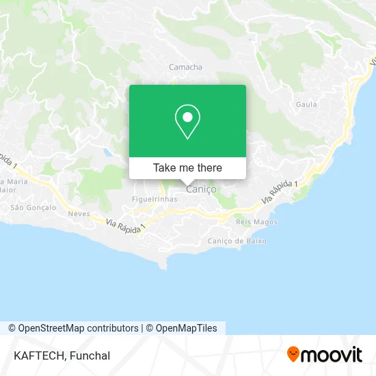 KAFTECH map