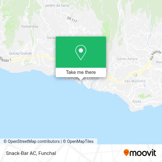 Snack-Bar AC map