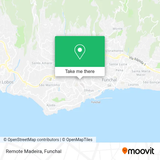 Remote Madeira map