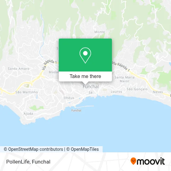 PollenLife map