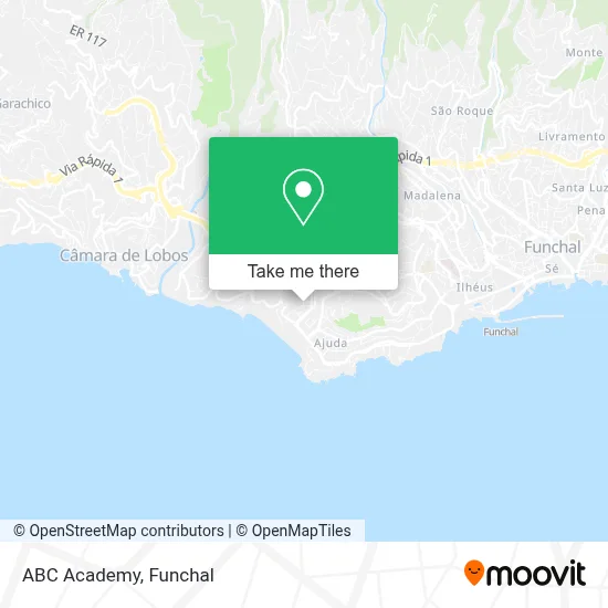 ABC Academy map