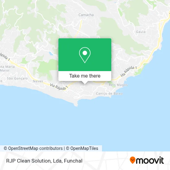 RJP Clean Solution, Lda map