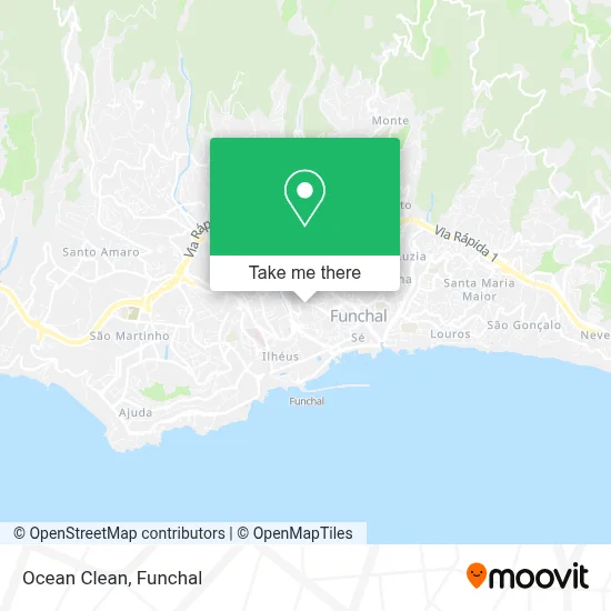 Ocean Clean map
