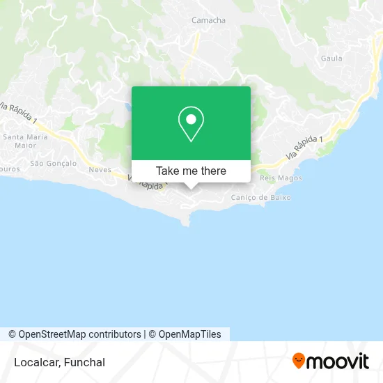 Localcar map