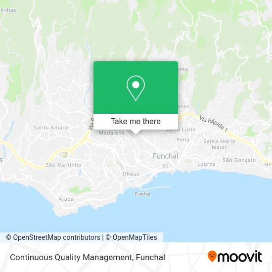 Continuous Quality Management map