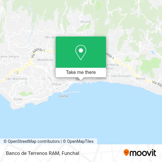 Banco de Terrenos RAM map
