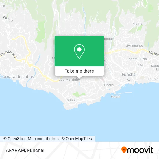 AFARAM map
