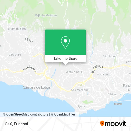 CeX map