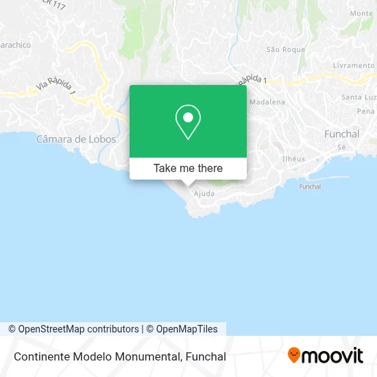 Continente Modelo Monumental map