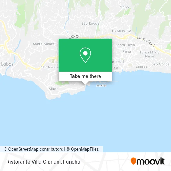 Ristorante Villa Cipriani map