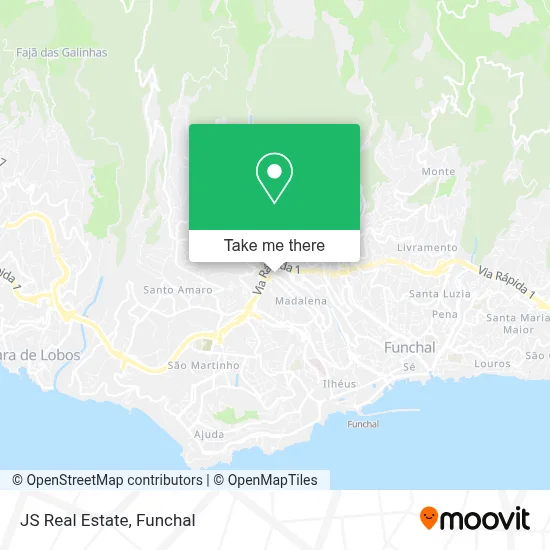JS Real Estate map