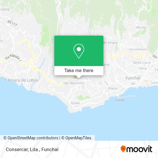 Consercar, Lda. map