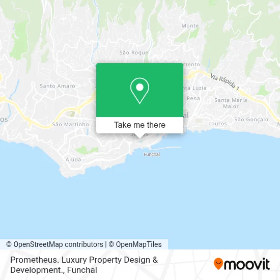 Prometheus. Luxury Property Design & Development. map