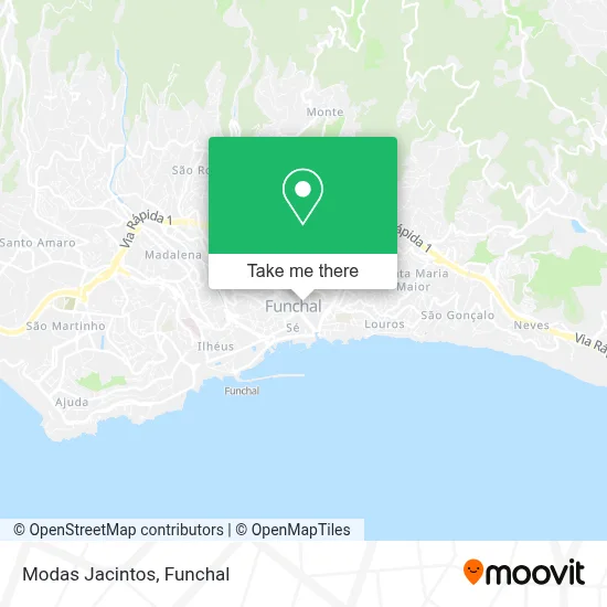 Modas Jacintos map