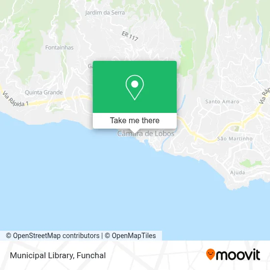 Municipal Library map