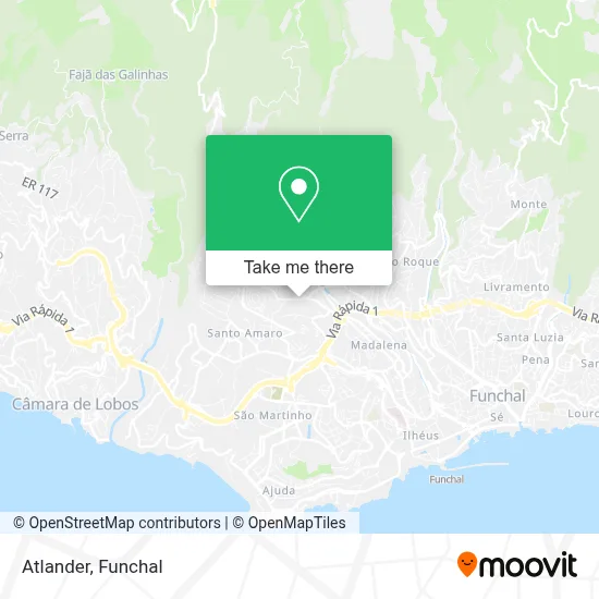 Atlander map