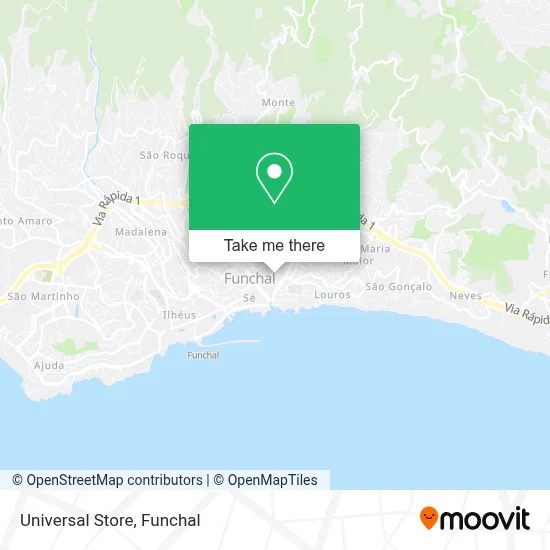 Universal Store map