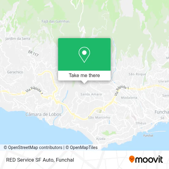 RED Service SF Auto map