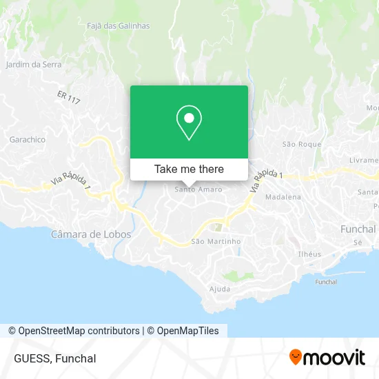 GUESS map
