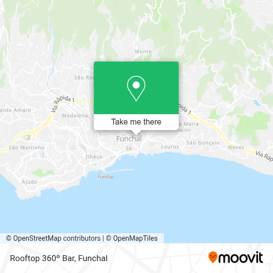 Rooftop 360º Bar map