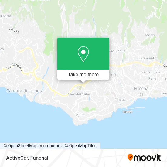 ActiveCar map