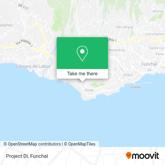 Project Di map