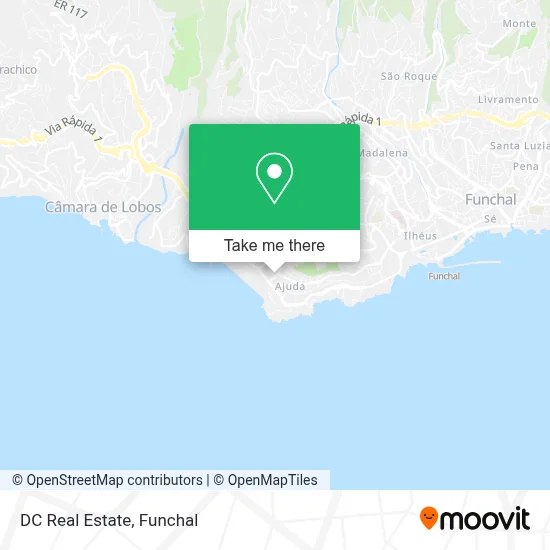 DC Real Estate map