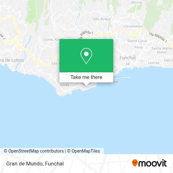 Gran de Mundo map