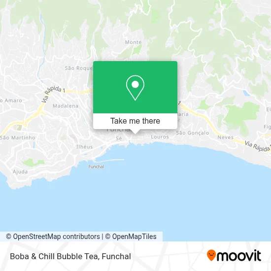 Boba & Chill Bubble Tea map