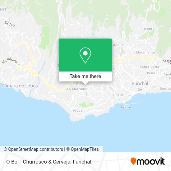 O Boi - Churrasco & Cerveja map