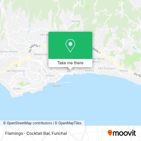 Flamingo - Cocktail Bar map
