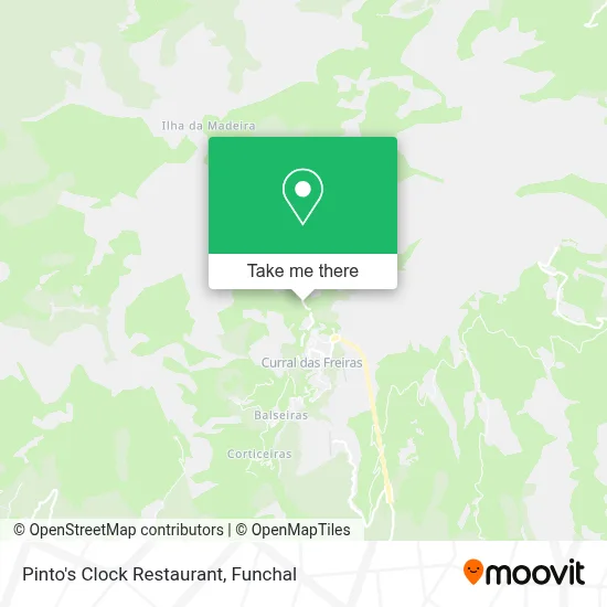 Pinto's Clock Restaurant map