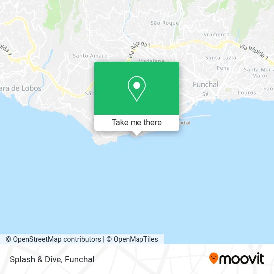 Splash & Dive map